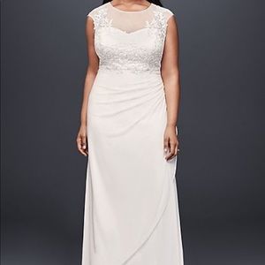 My David's Bridal Wedding Dress size 16W